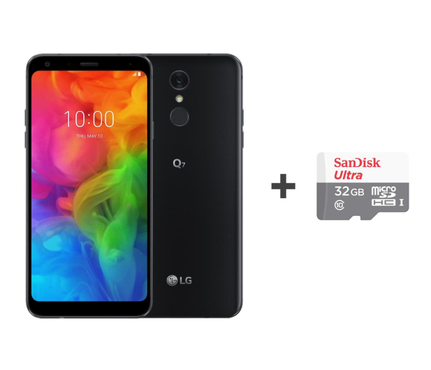 LG Q7 Czarny + 32GB - 454021 - zdjęcie