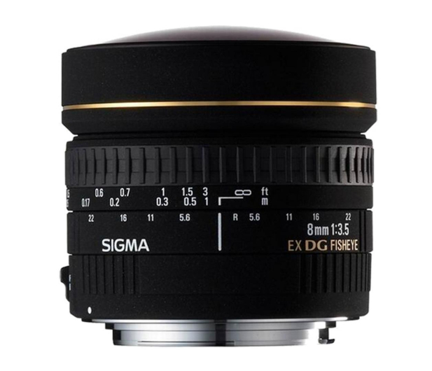 Sigma 8mm f/3.5 DG EX rybie oko Nikon - 453615 - zdjęcie