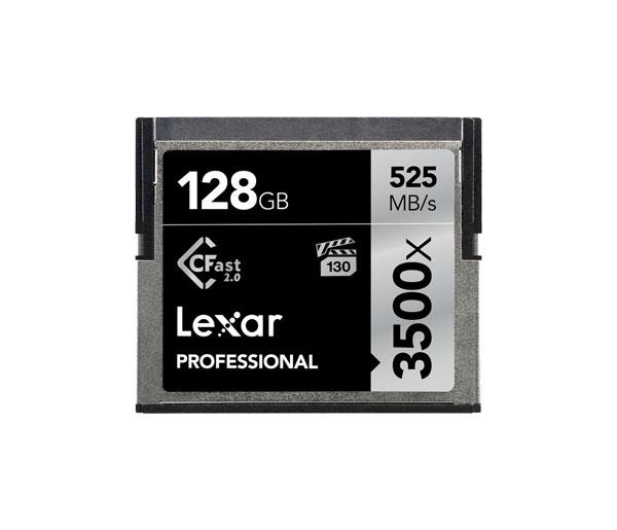 Lexar 128GB 3500x CFast Professional (VPG-130) - 454358 - zdjęcie
