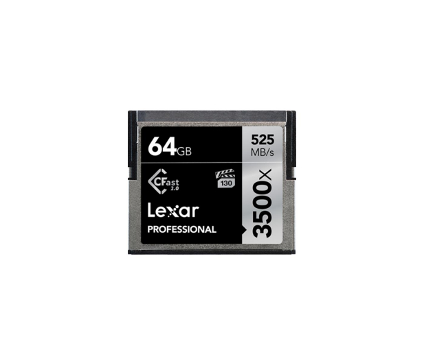 Lexar 64GB 3500x CFast Professional  - 454361 - zdjęcie