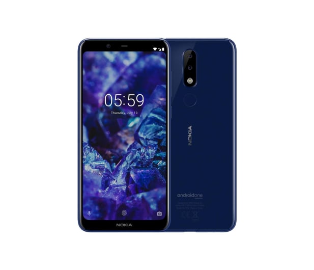 Nokia 5.1 PLUS Dual SIM niebieski - 461228 - zdjęcie