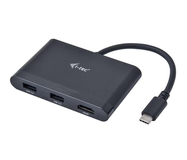 i-tec USB-C do HDMI Travel Adapter 2x USB 3.0 HDMI 4K PD 60W - 462397 - zdjęcie
