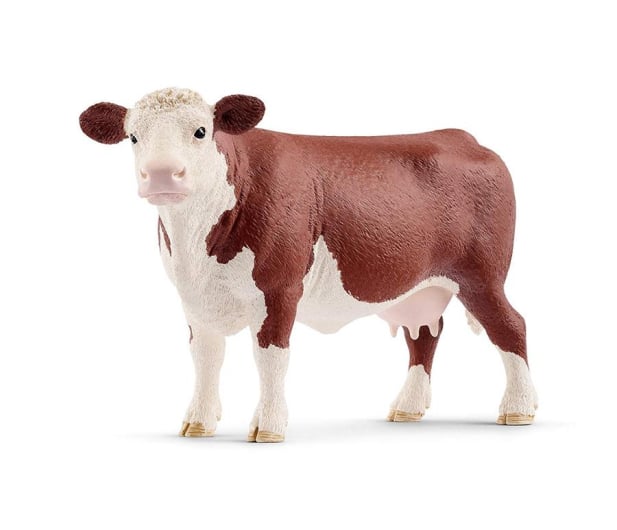 Schleich Krowa Rasy Hereford - 454683 - zdjęcie