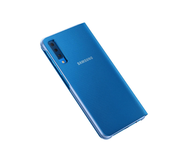 Samsung Wallet Cover do Samsung Galaxy A7 niebieskie - 463066 - zdjęcie 5