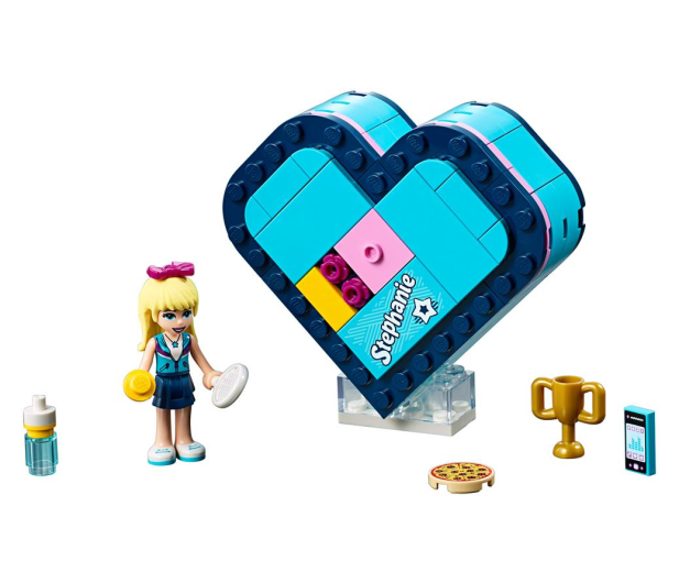LEGO Friends Pudełko w kształcie serca Stephanie - 465058 - zdjęcie 2
