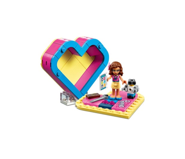 LEGO Friends Pudełko w kształcie serca Olivii - 465060 - zdjęcie 3