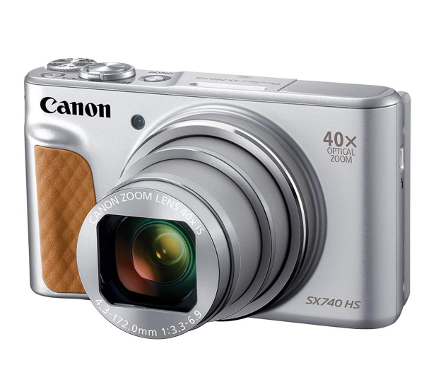 Canon PowerShot SX740 srebrny - 460625 - zdjęcie