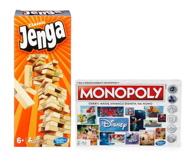 Hasbro Jenga + Monopoly Disney - 460755 - zdjęcie