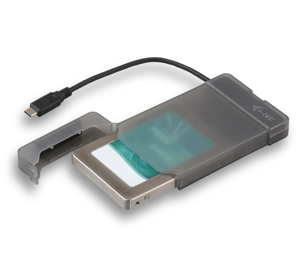 i-tec USB-C MySafe Easy Obudowa 2,5" 9,5mm SATA HDD / SSD Czarny - 460614 - zdjęcie