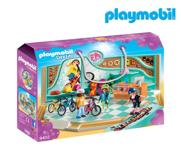 PLAYMOBIL Sklep rowerowy i skateboardowy - 467125 - zdjęcie