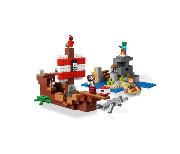 LEGO Minecraft 21152 Przygoda na statku pirackim - 467546 - zdjęcie 9