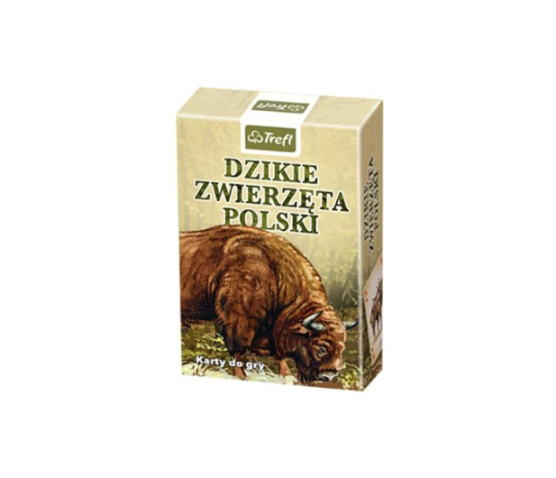 Trefl Karty do gry Dzikie zwierzęta Polski - 467475 - zdjęcie