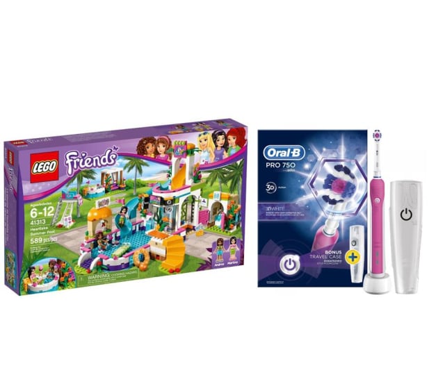 LEGO Friends Basen w Heartlake + Oral-B PRO 750 Pink - 468691 - zdjęcie