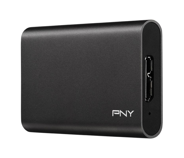 PNY Elite Portable SSD 240GB USB 3.2 Gen. 1 Czarny - 468191 - zdjęcie 2
