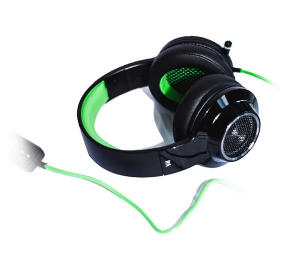 Edifier V4 Stereo Gaming Headset (czarno-zielone) - 469070 - zdjęcie 3