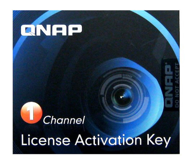 QNAP Licencja Camera License Pack (1 dodatkowa kamera) - 346540 - zdjęcie
