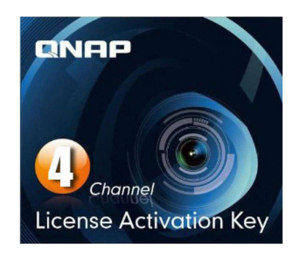 QNAP Licencja Camera License Pack (4 dodatkowe kamery) - 346542 - zdjęcie