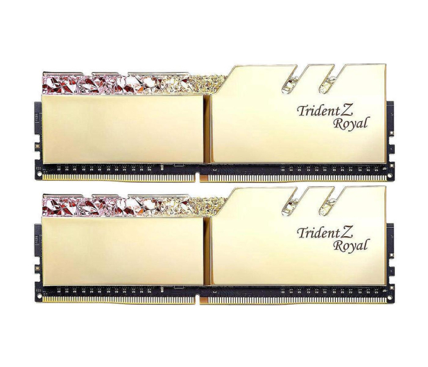 G.SKILL 16GB (2x8GB) 3200MHz CL14 TridentZ Royal Gold - 470214 - zdjęcie