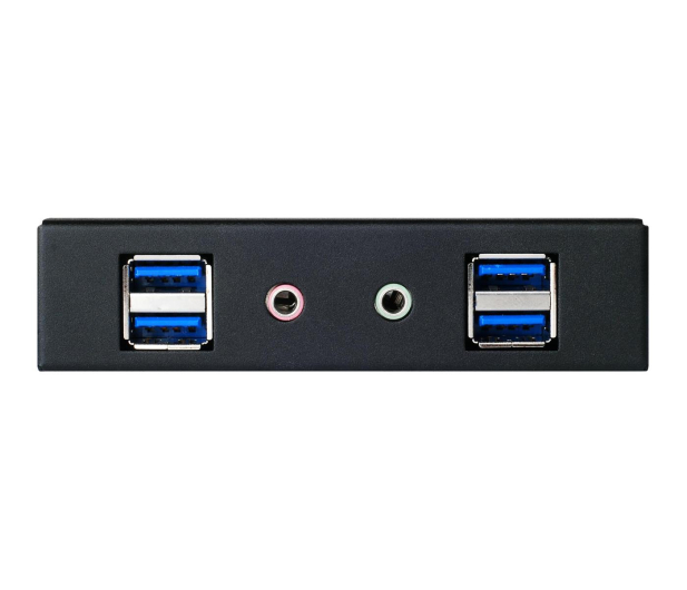 SilverStone Panel Przedni USB 3.0 Czarny - 406264 - zdjęcie 2