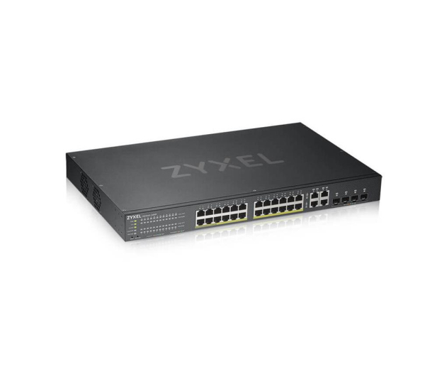 Zyxel 28p GS1920-24HPv2 (24x100/1000Mbit 4xRJ-45/SFP)PoE - 452556 - zdjęcie 3