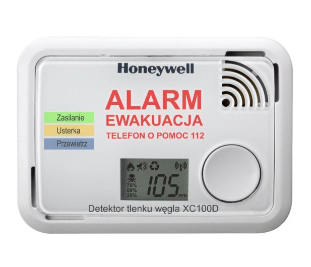 Honeywell Home CO detector Czujnik tlenku węgla / czadu - 465147 - zdjęcie