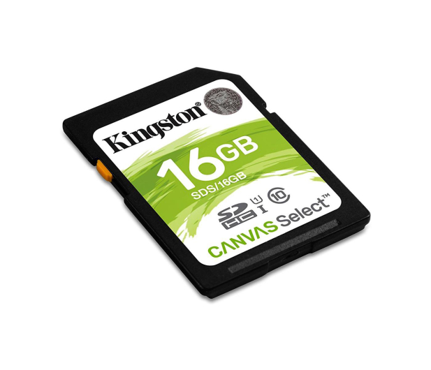 Kingston 16GB SDHC Canvas Select 80MB/s C10 UHS-I U1 - 408966 - zdjęcie 2