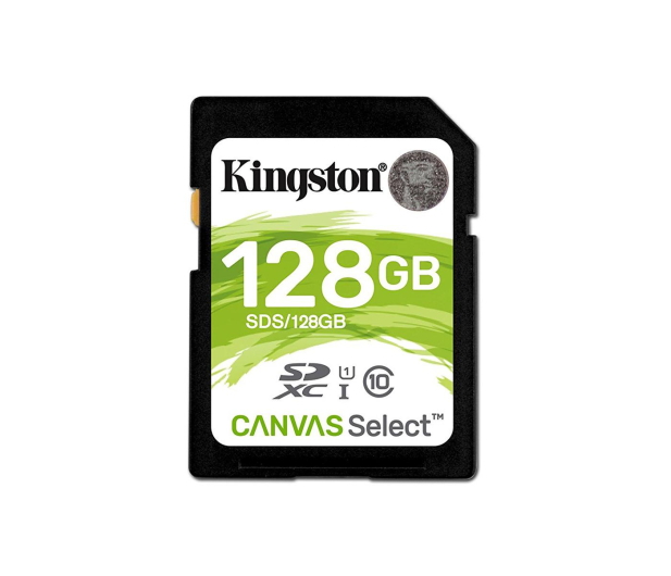 Kingston 128GB SDXC Canvas Select 80MB/s C10 UHS-I U1 - 408974 - zdjęcie