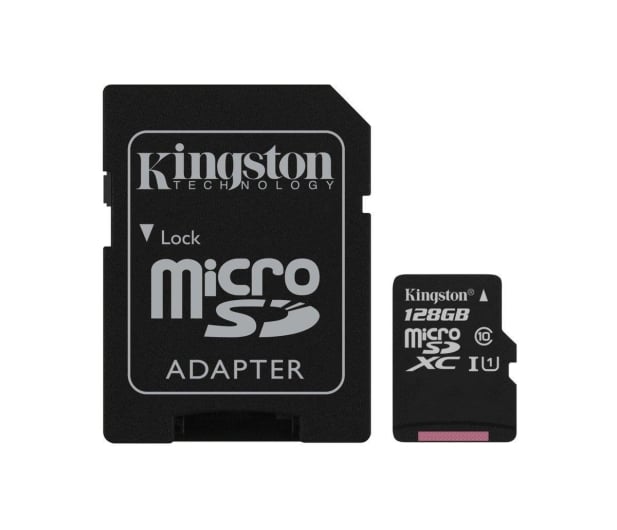 Kingston 128GB microSDXC Canvas Select 80MB/s C10 UHS-I - 408960 - zdjęcie 2