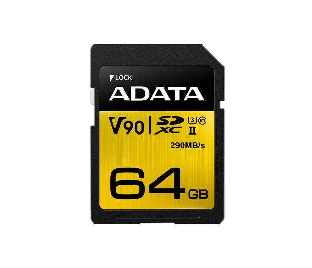 ADATA 64GB Premier ONE 290MB/s C10 UHS-II U3 - 408950 - zdjęcie