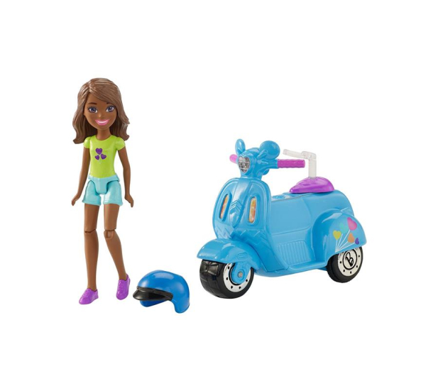 Barbie On The Go Pojazd z lalką wzór 2 - 407154 - zdjęcie