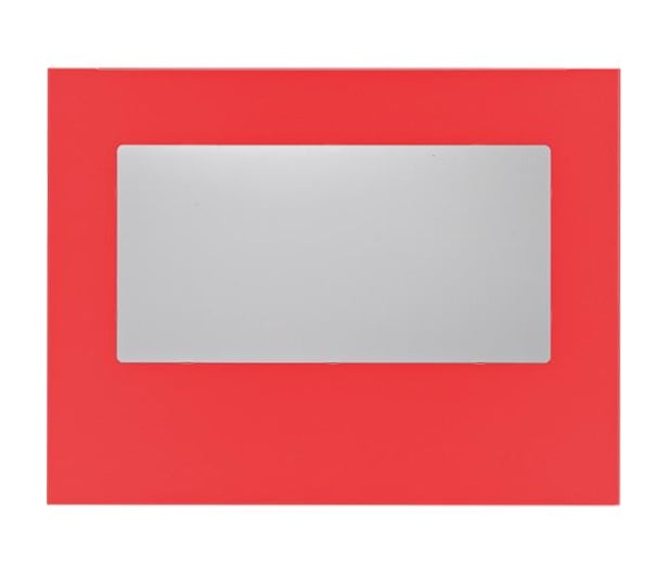Bitfenix Panel boczny z oknem do Prodigy czerwony - 410343 - zdjęcie