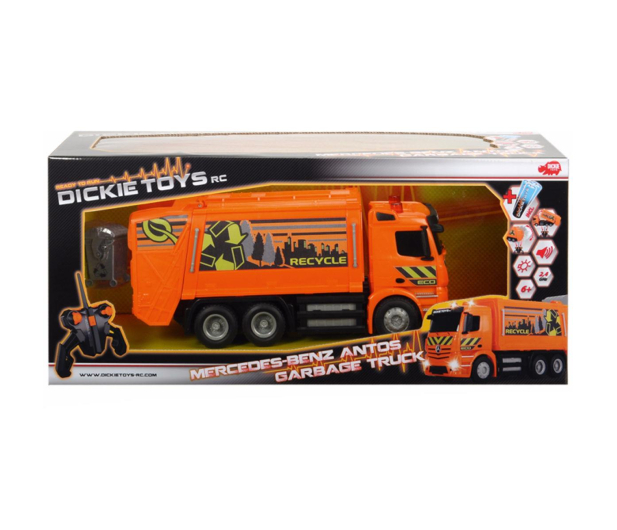 Dickie Toys Śmieciarka MB Antos - 407679 - zdjęcie 5