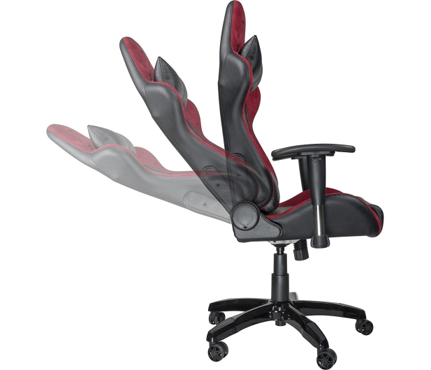 SpeedLink REGGER Gaming Chair (Czerwono-Czarny) - 410876 - zdjęcie 4