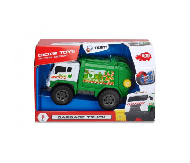 Dickie Toys Action Series Śmieciarka - 410695 - zdjęcie 5