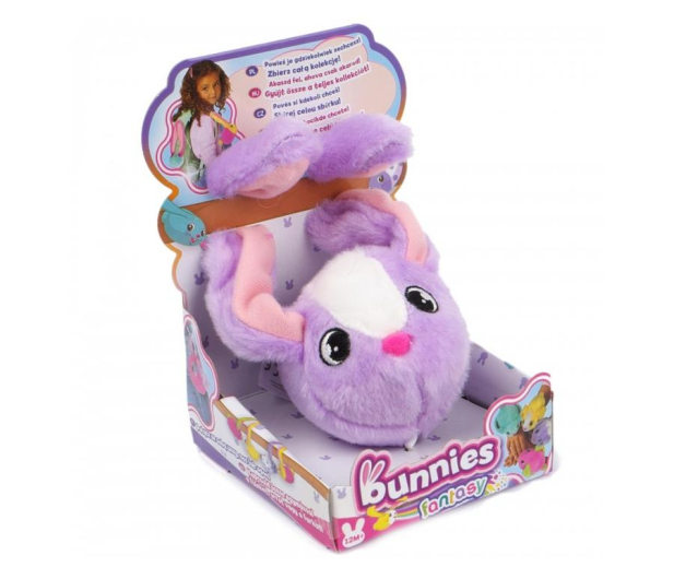 TM Toys BUNNIES Fantasy pluszowy króliczek z magnesem - 406778 - zdjęcie