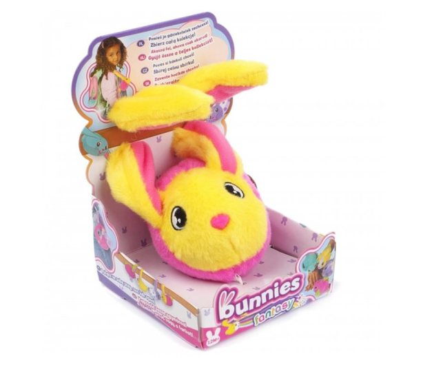 TM Toys BUNNIES Fantasy pluszowy króliczek z magnesem - 406764 - zdjęcie