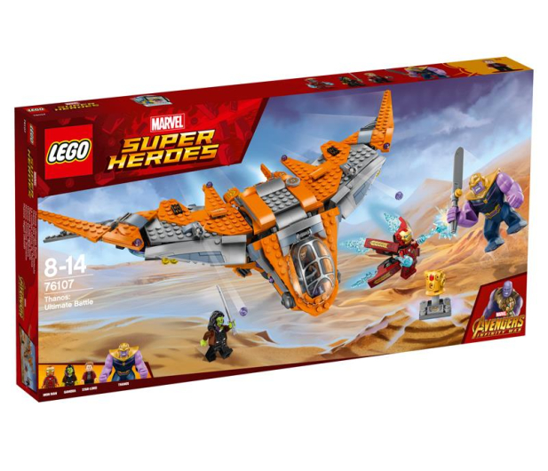 LEGO Marvel Super Heroes Thanos: ostateczna walka - 412824 - zdjęcie