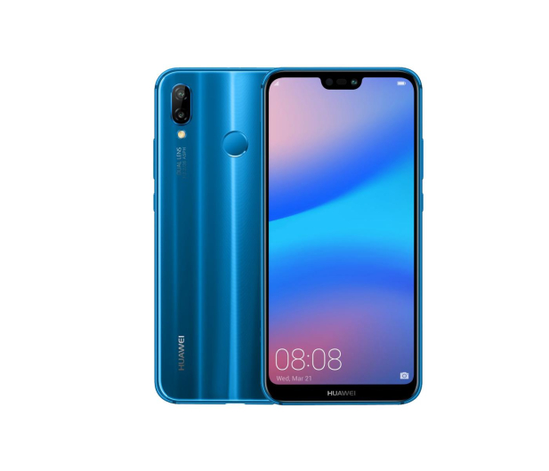 Huawei P20 Lite Dual SIM 64GB Niebieski - 414753 - zdjęcie