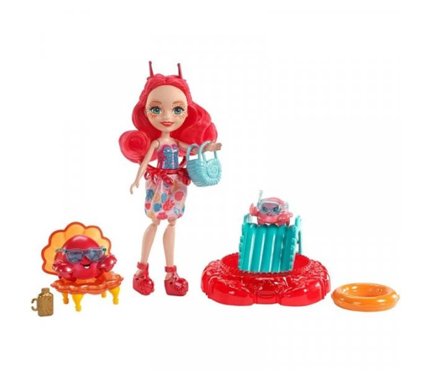 Mattel Enchantimals lalka ze zwierzątkiem Cameo Crab - 412888 - zdjęcie