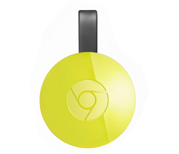 Google Chromecast 2015 HDMI Streaming Media żółty - 416064 - zdjęcie