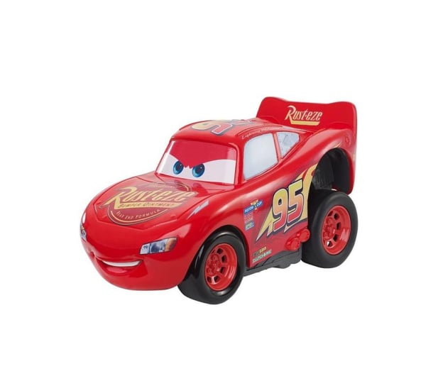 Mattel Disney Cars 3 Naciśnij i Jedź Zygzak McQueen - 416185 - zdjęcie