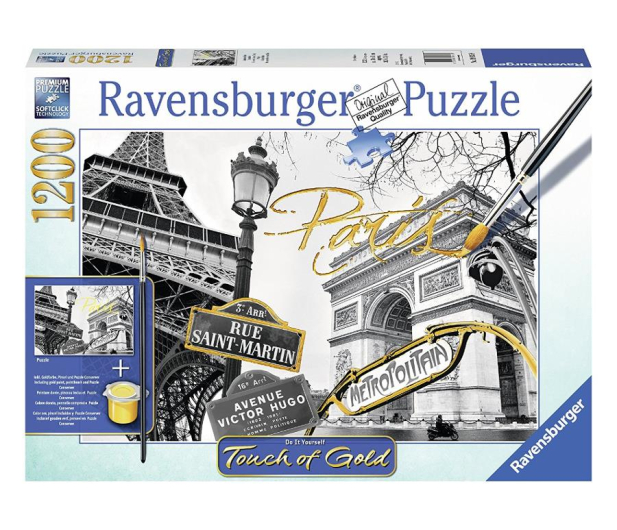 Ravensburger Paryż - puzzle do malowania - 413879 - zdjęcie