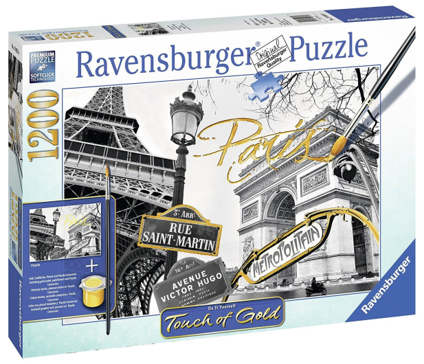 Ravensburger Paryż - puzzle do malowania - 413879 - zdjęcie 2