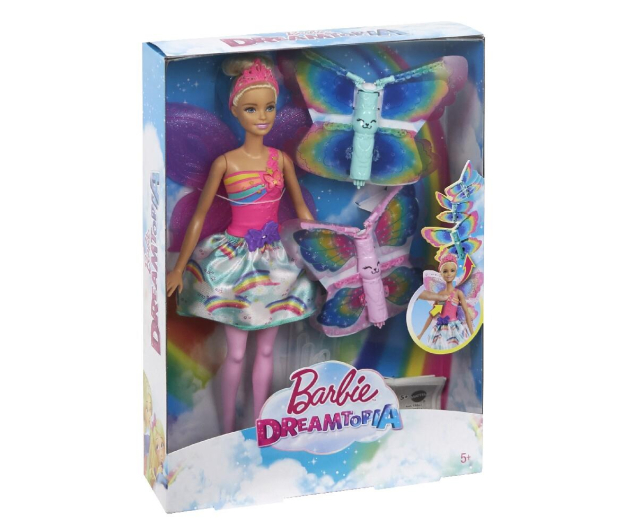 Barbie Dreamtopia Wróżka latające skrzydełka - 416107 - zdjęcie 5
