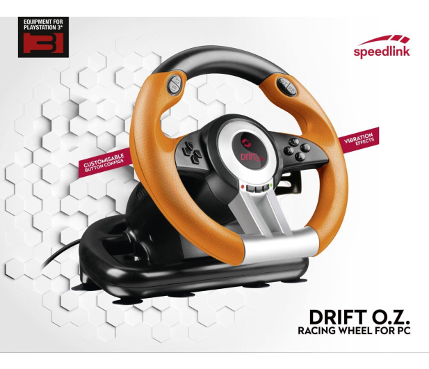 SpeedLink DRIFT O.Z. Racing Wheel (PC) - 410949 - zdjęcie 5