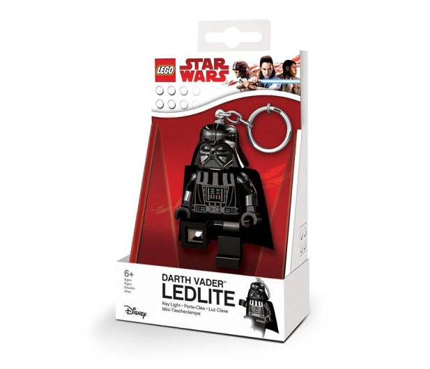 YAMANN LEGO Disney Star Wars Darth Vader brelok z latarką - 417458 - zdjęcie