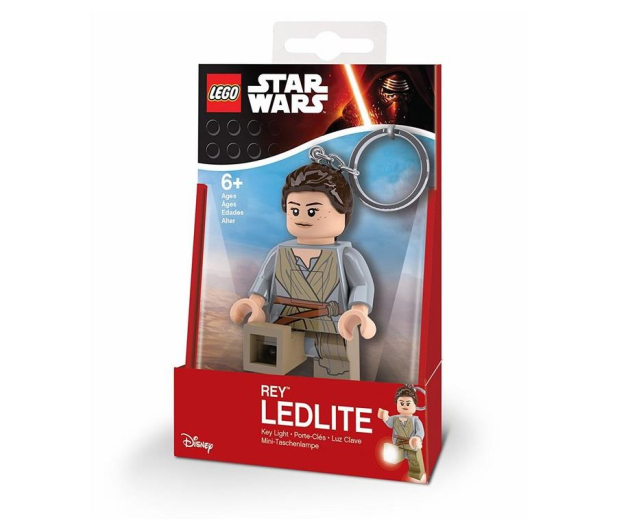 YAMANN LEGO Disney Star Wars Rey brelok z latarką - 417575 - zdjęcie