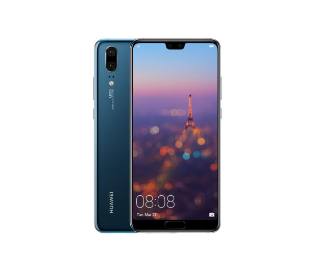 Huawei P20 Dual SIM 128GB Niebieski + HP Sprocket - 431750 - zdjęcie 2