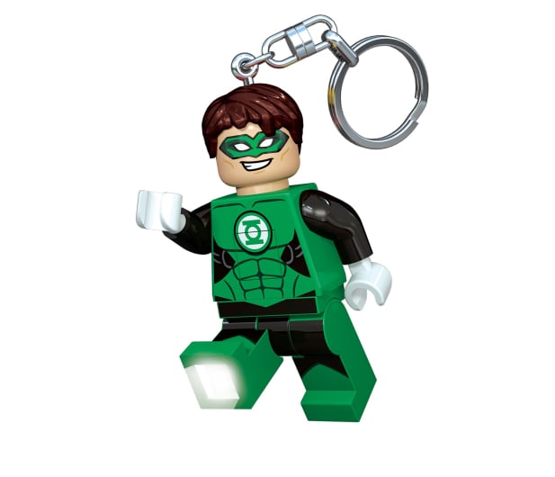 YAMANN LEGO DC Super Heroes Green Lantern brelok z latarką - 417665 - zdjęcie 2