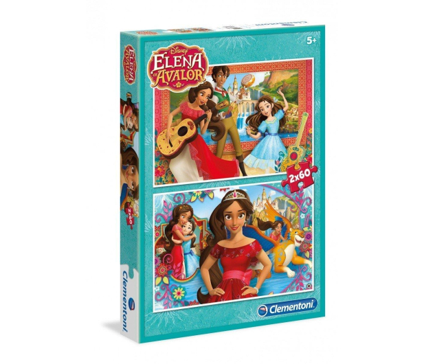 Clementoni Puzzle Disney Elena z Avalonu 2x60 el - 414595 - zdjęcie